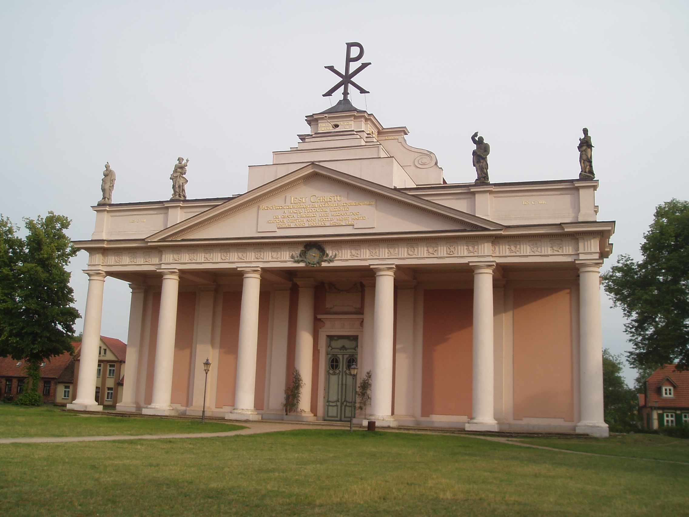 Johann Dietrich Findorff: Entwurf der Kirche zu Ludwigslust